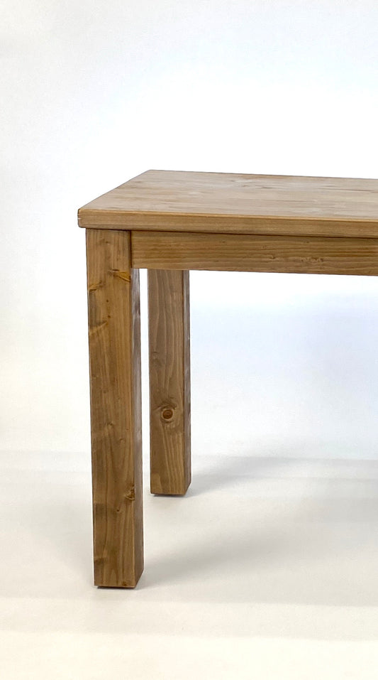 Rustic Wood Desk, Handmade, Parsons Style