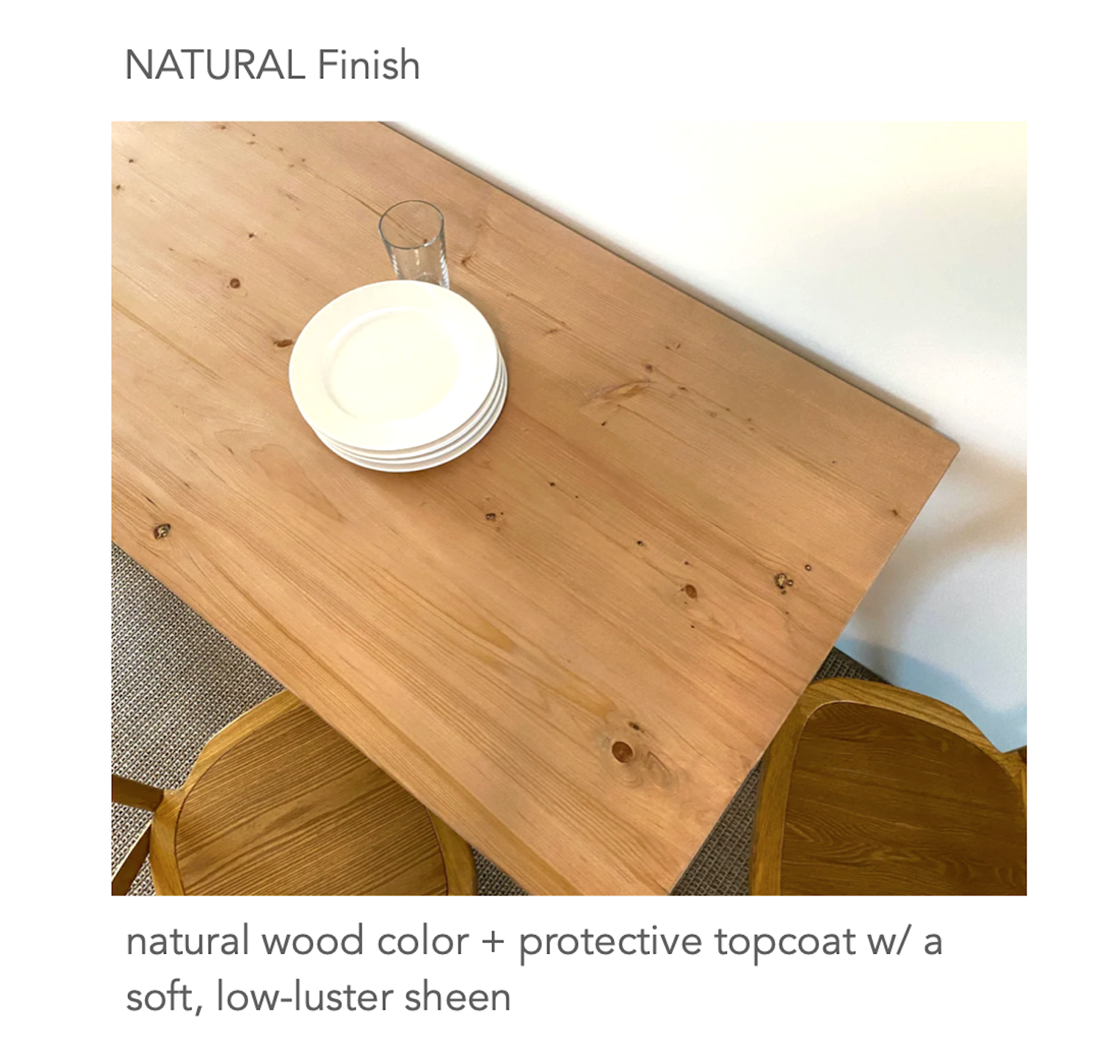 Parsons Wood Desk
