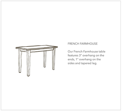 French Farmhouse Kitchen Table