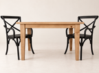 French Wood Bistro Table