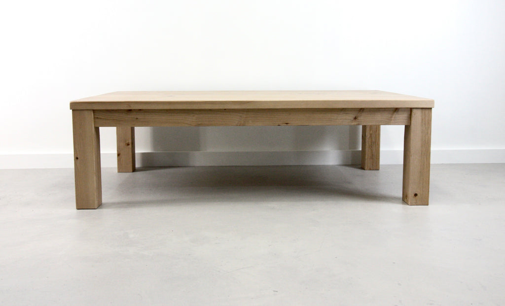 Reclaimed Wood Parsons Coffee Table
