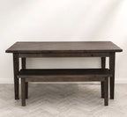 French Farmhouse Kitchen / Dining Table and Bench Set