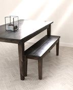 French Farmhouse Kitchen / Dining Table and Bench Set