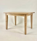 French farmhouse kitchen table handcrafted from reclaimed wood