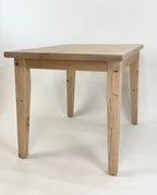 French farmhouse kitchen table handcrafted from reclaimed wood
