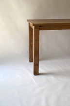 Coastal wood kitchen island