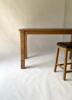 Coastal wood kitchen island