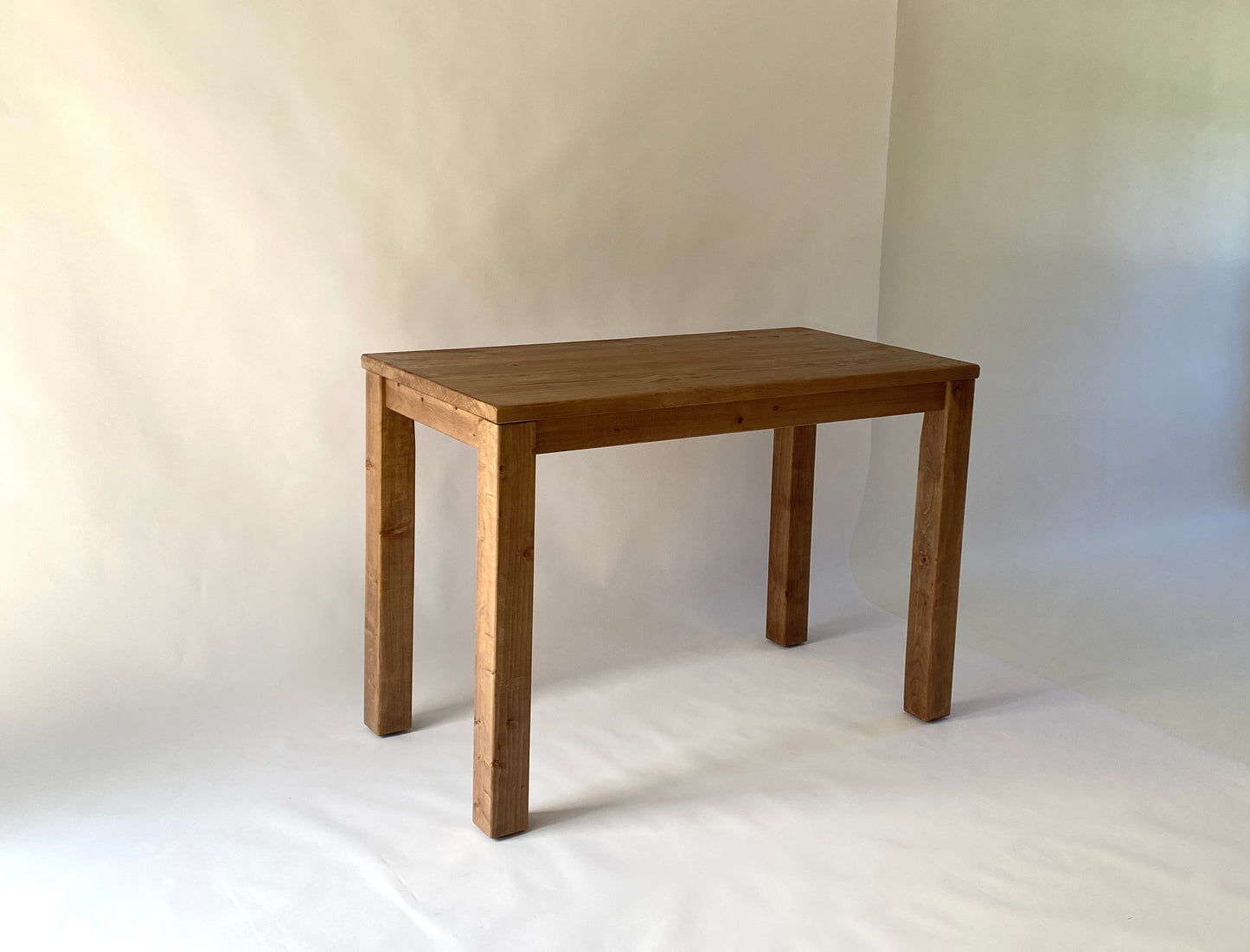 Parsons Kitchen Island Table, Reclaimed Wood