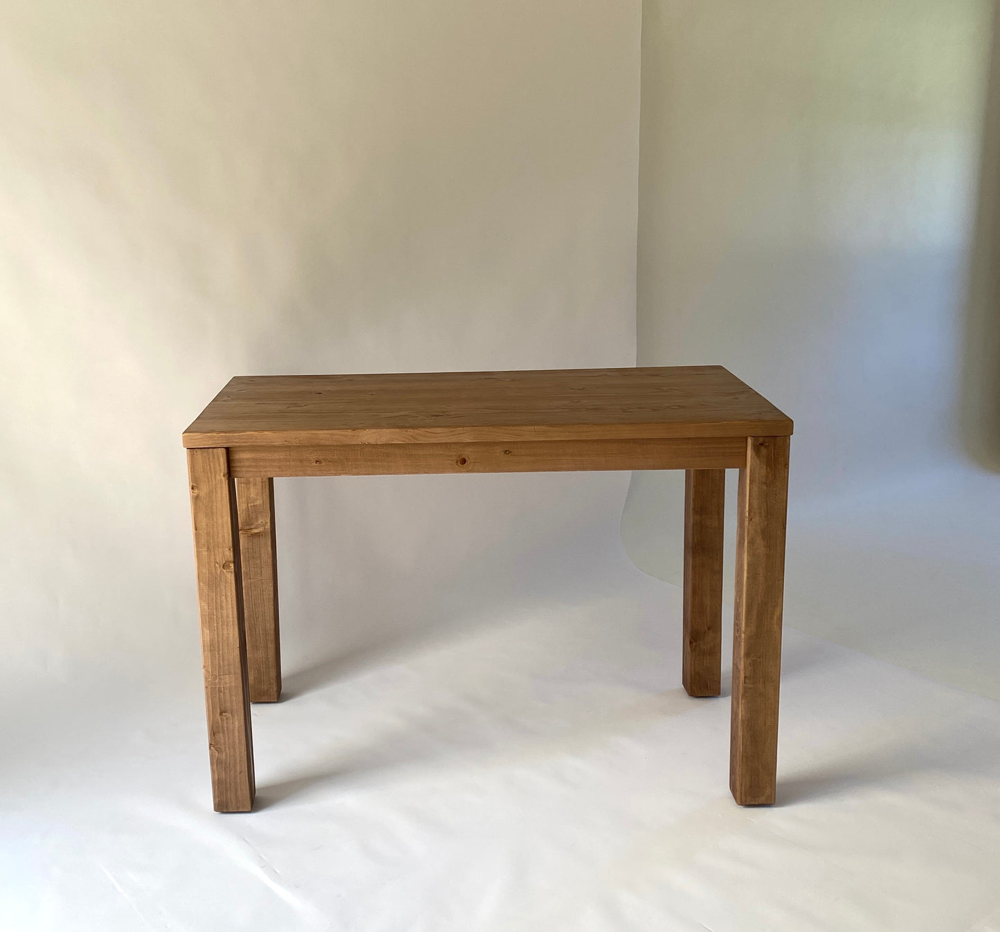 Parsons Kitchen Island Table, Reclaimed Wood