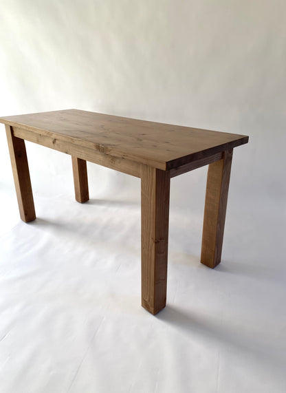 Straight Leg Desk, Reclaimed Wood