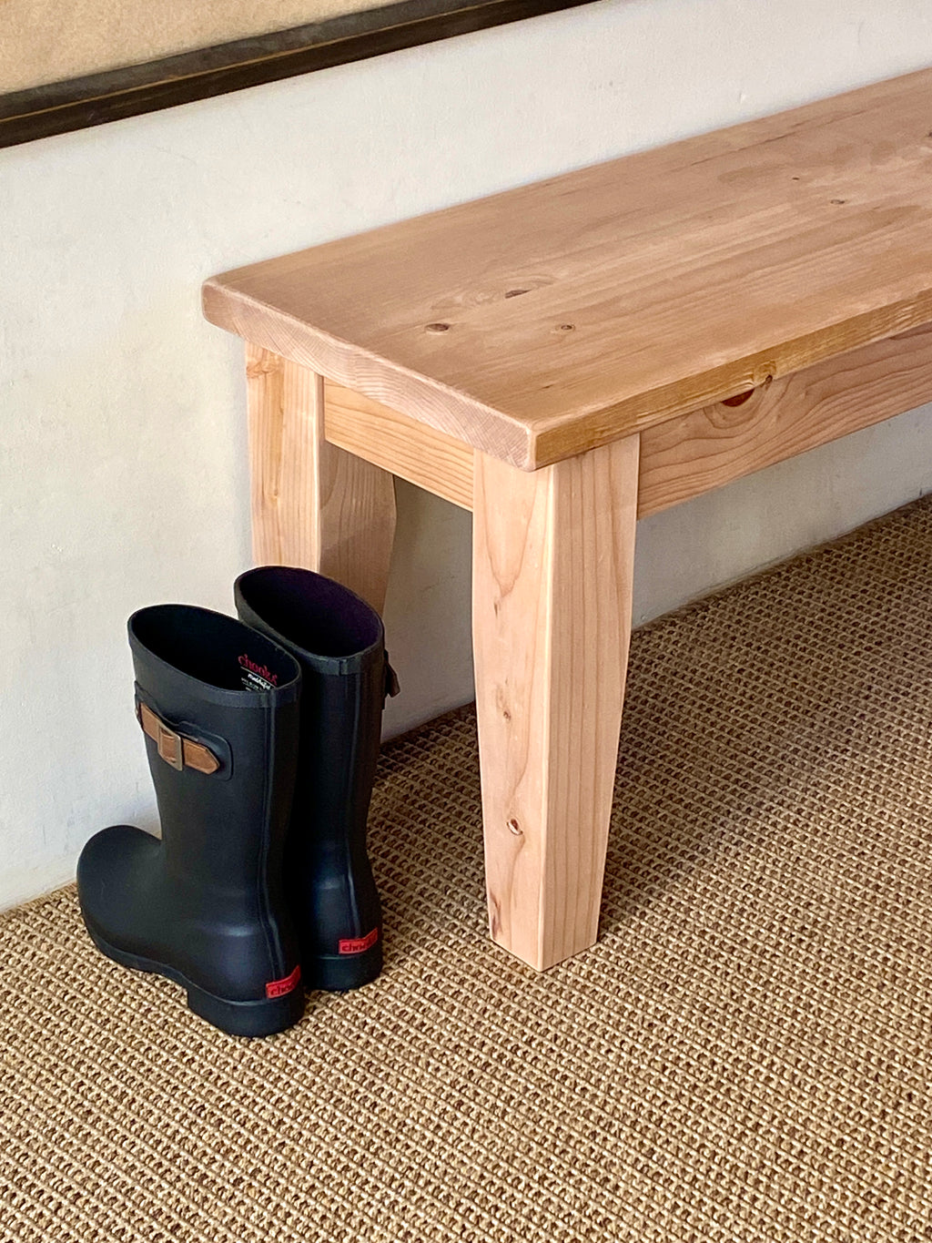 French Wood Bench