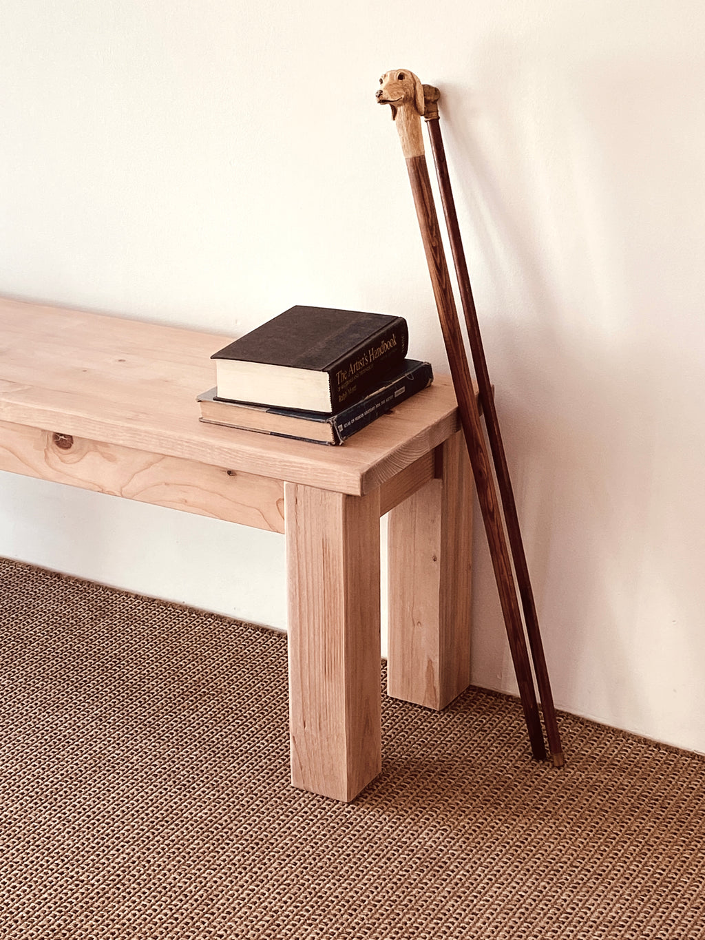 Coastal Wood Bench, Reclaimed Wood