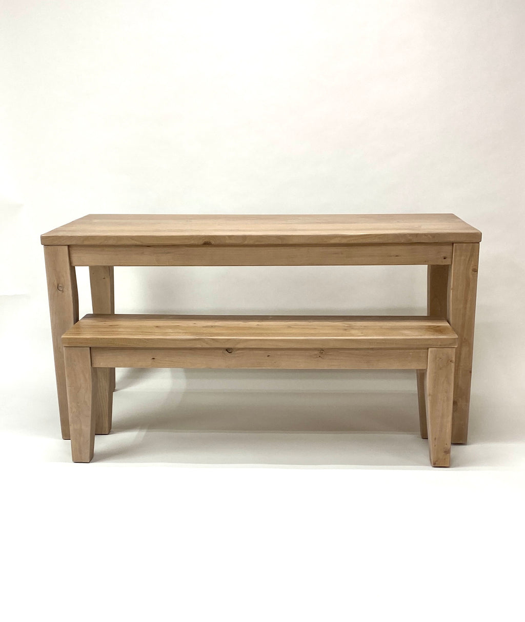 Modern Farmhouse Table and Bench Set