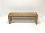 Modern Rustic Wood Bench