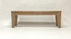 Modern Rustic Wood Bench