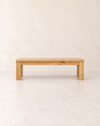 Plank Wood Bench