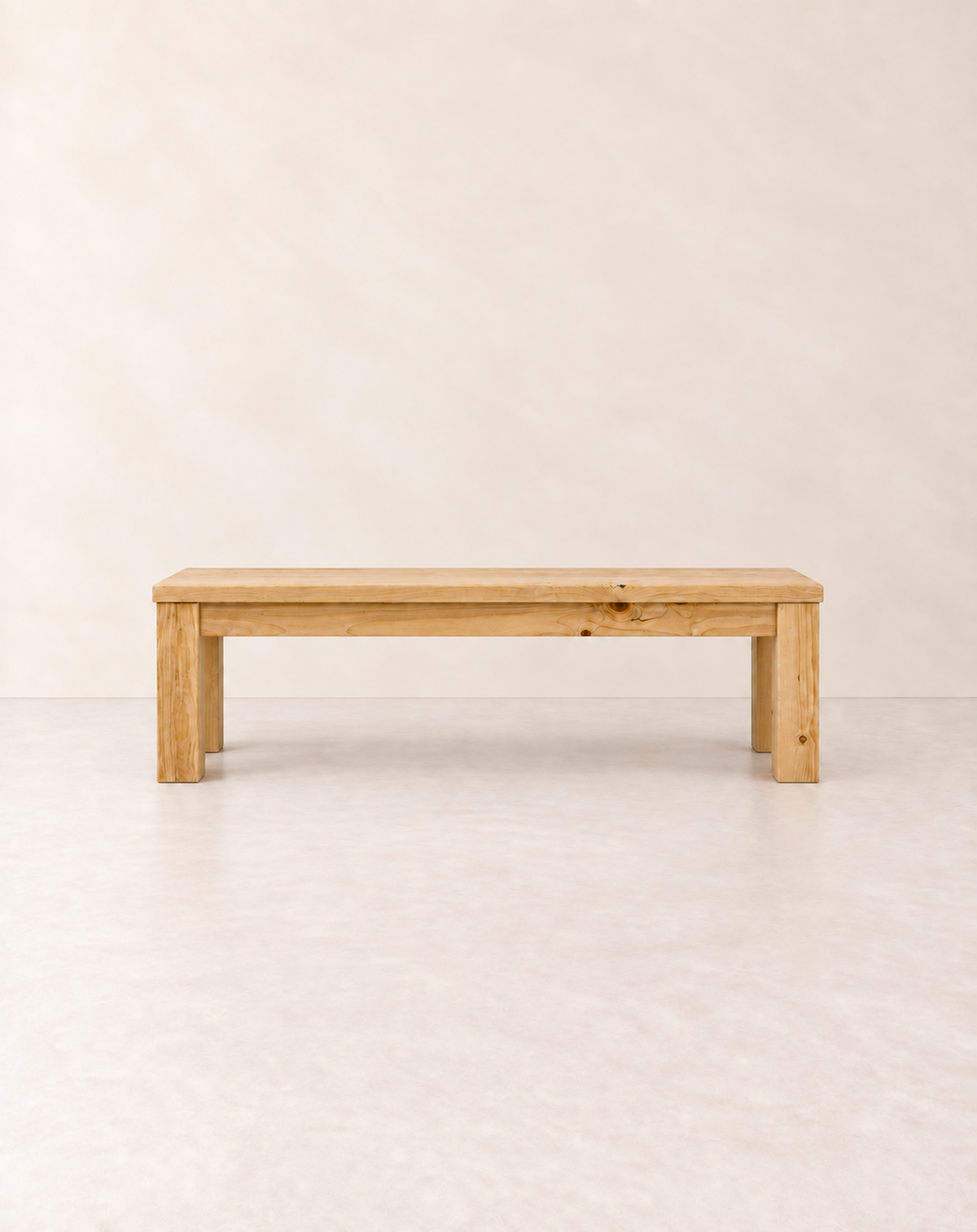 Plank Wood Bench