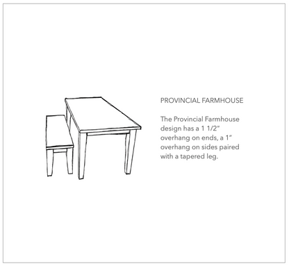 Provincial Farmhouse Kitchen Island