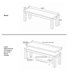 Parsons Wood Bench