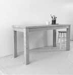 Unfinished - Parsons Work Table