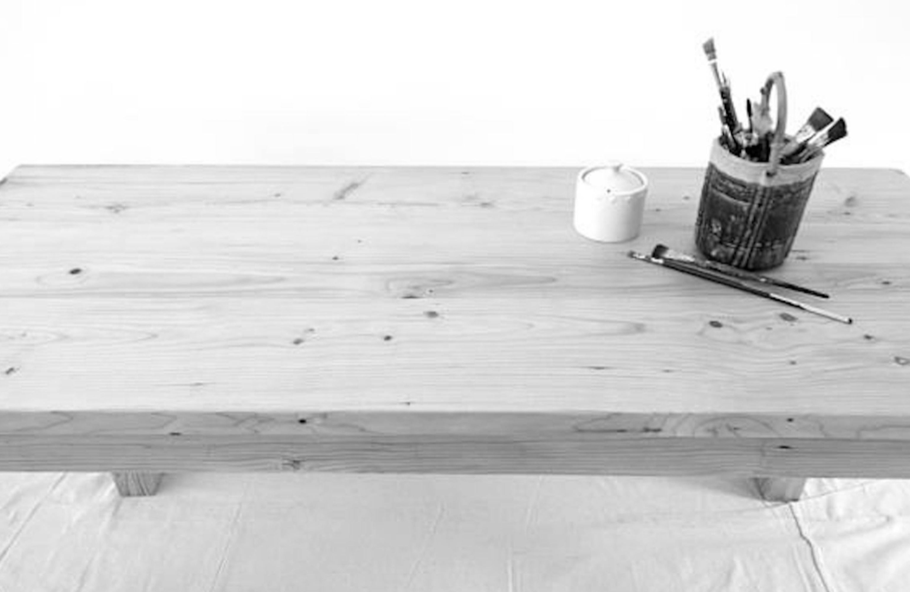 Unfinished - Parsons Work Table