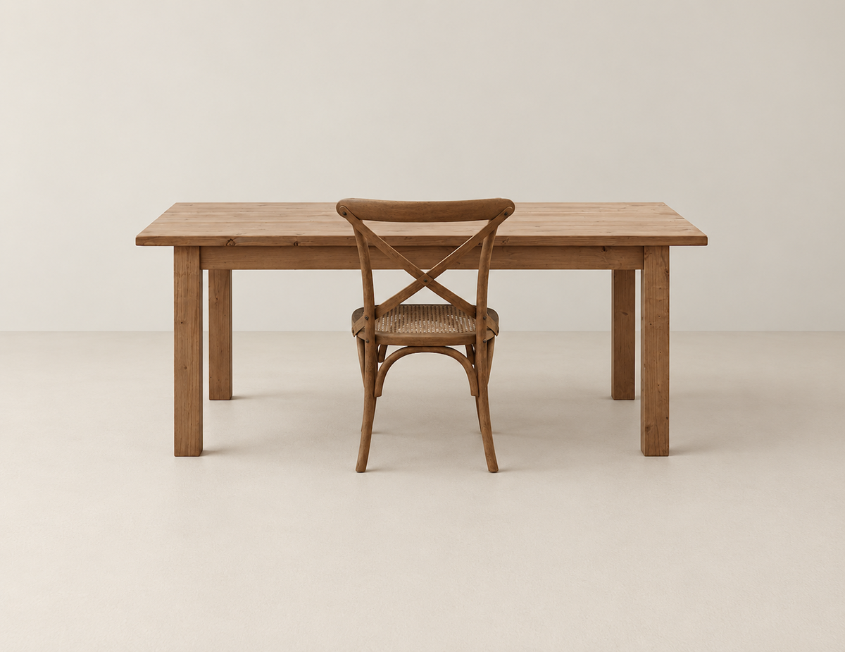 Straight-Leg Dining Table