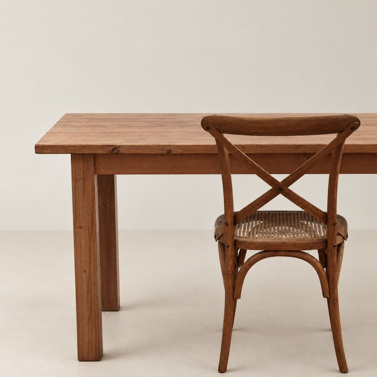 Straight-Leg Dining Table