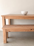 Coastal Table and Bench Dining Set