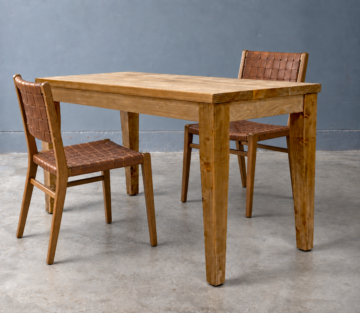 Vintage-Modern Dining Table
