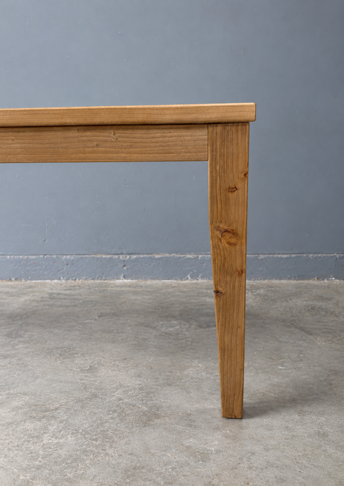 Modern Tapered-Leg Dining Table