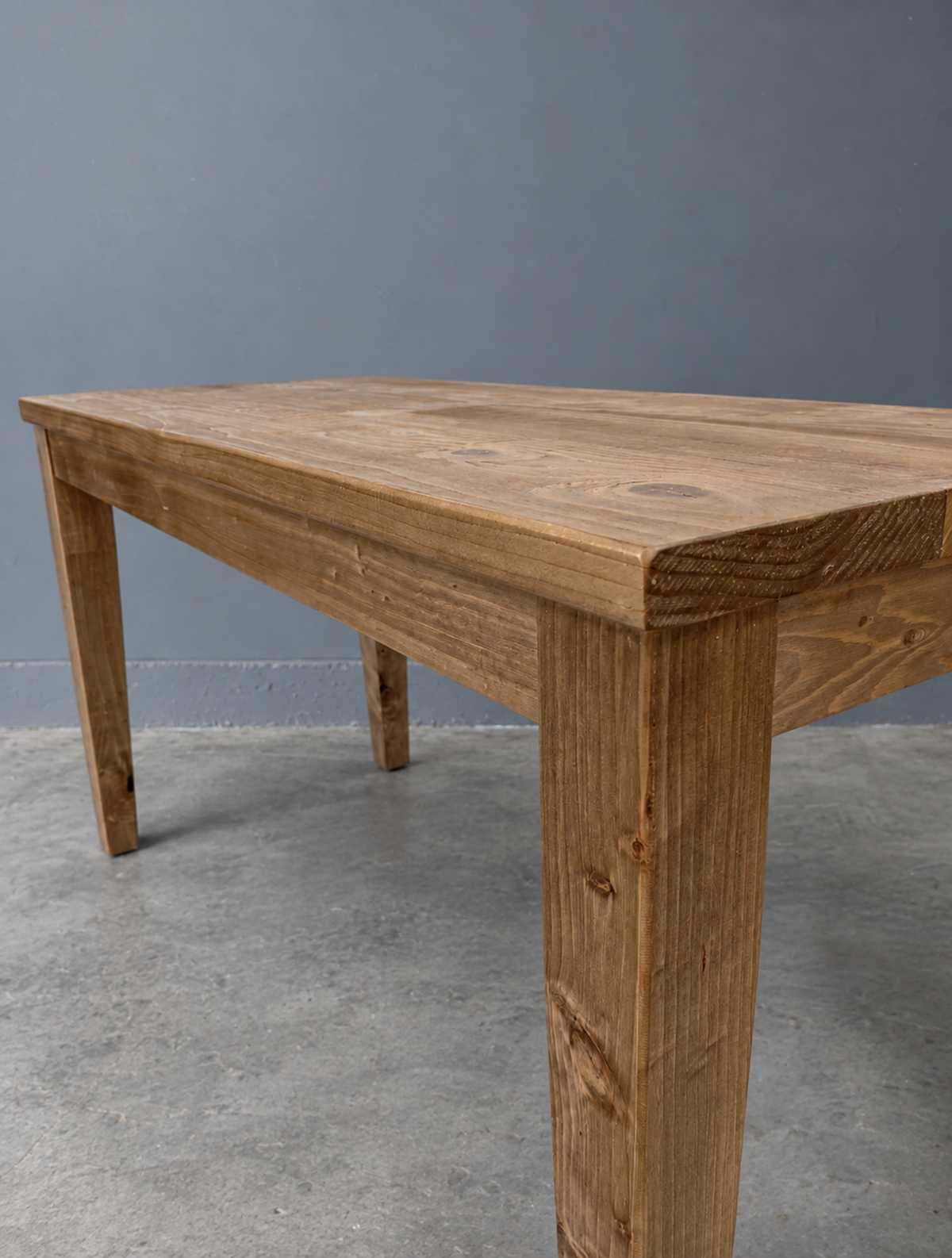 Modern Tapered-Leg Dining Table
