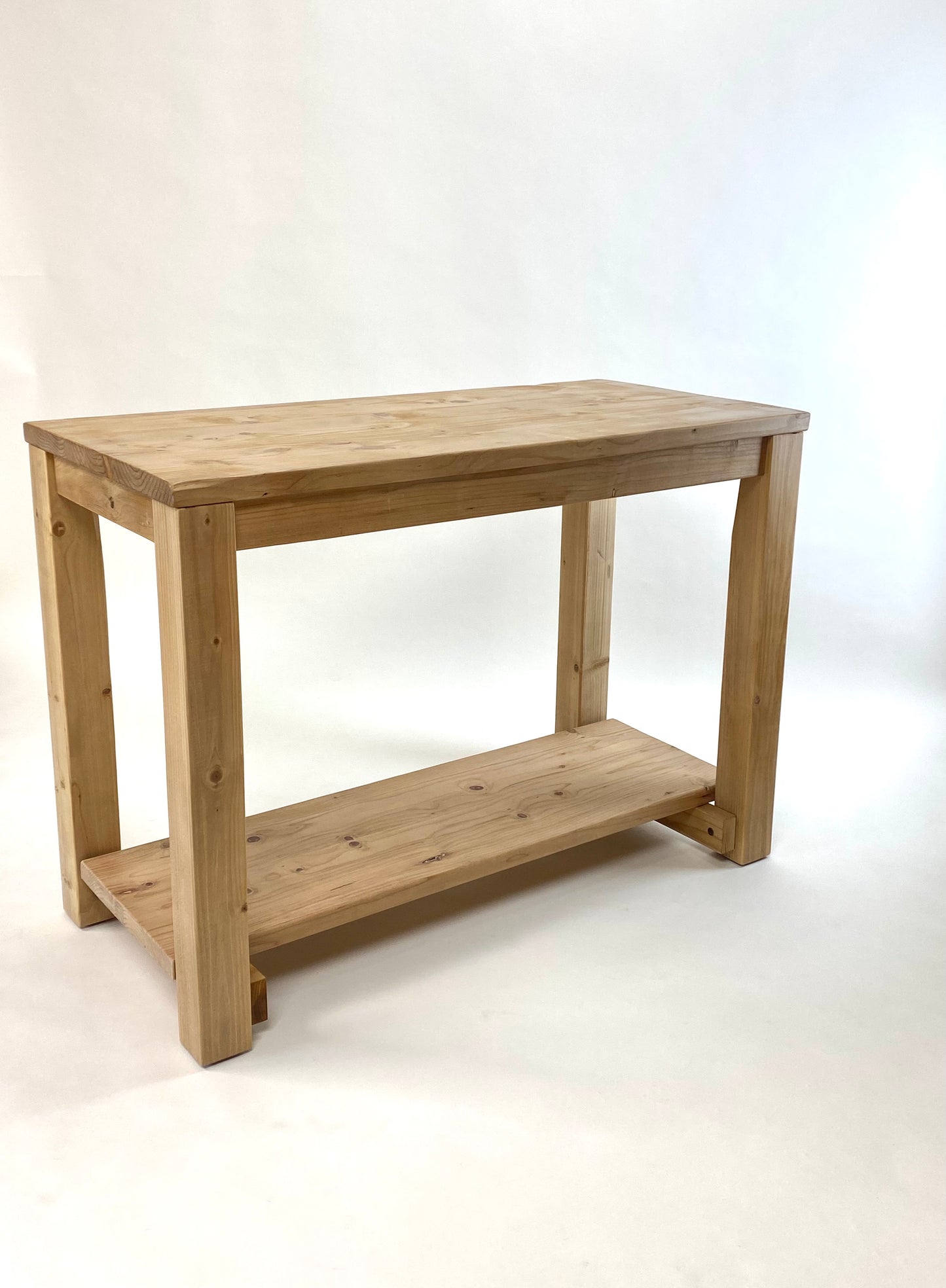 Parsons Kitchen Island w/ Shelf