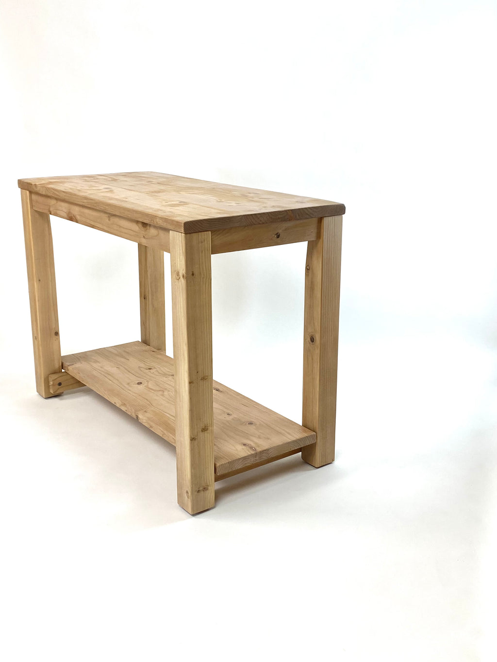 Parsons Kitchen Island w/ Shelf