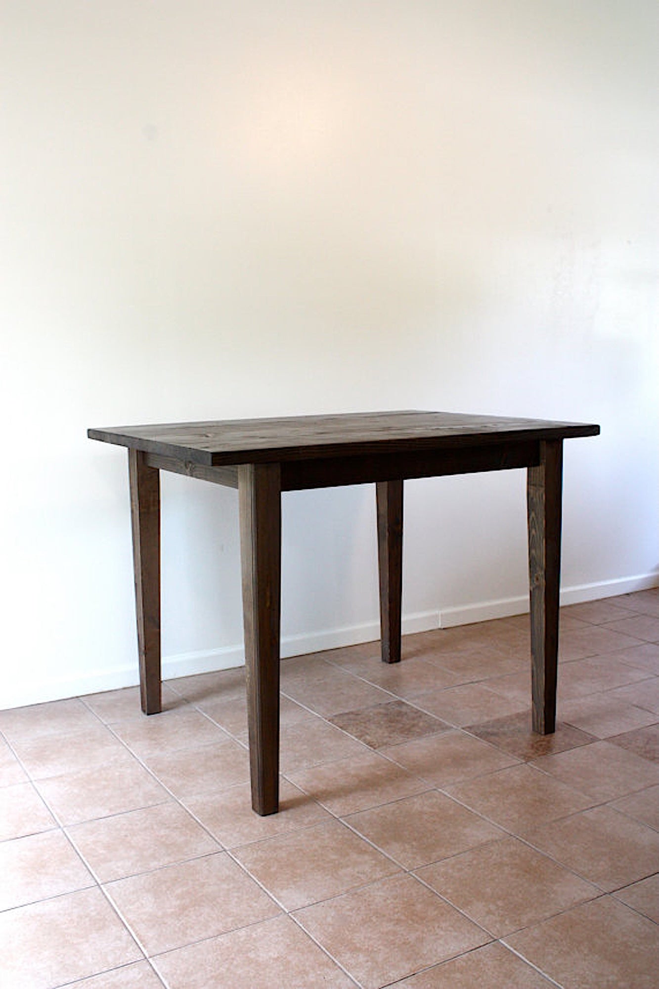 French farmhouse kitchen island handcrafted from solid wood