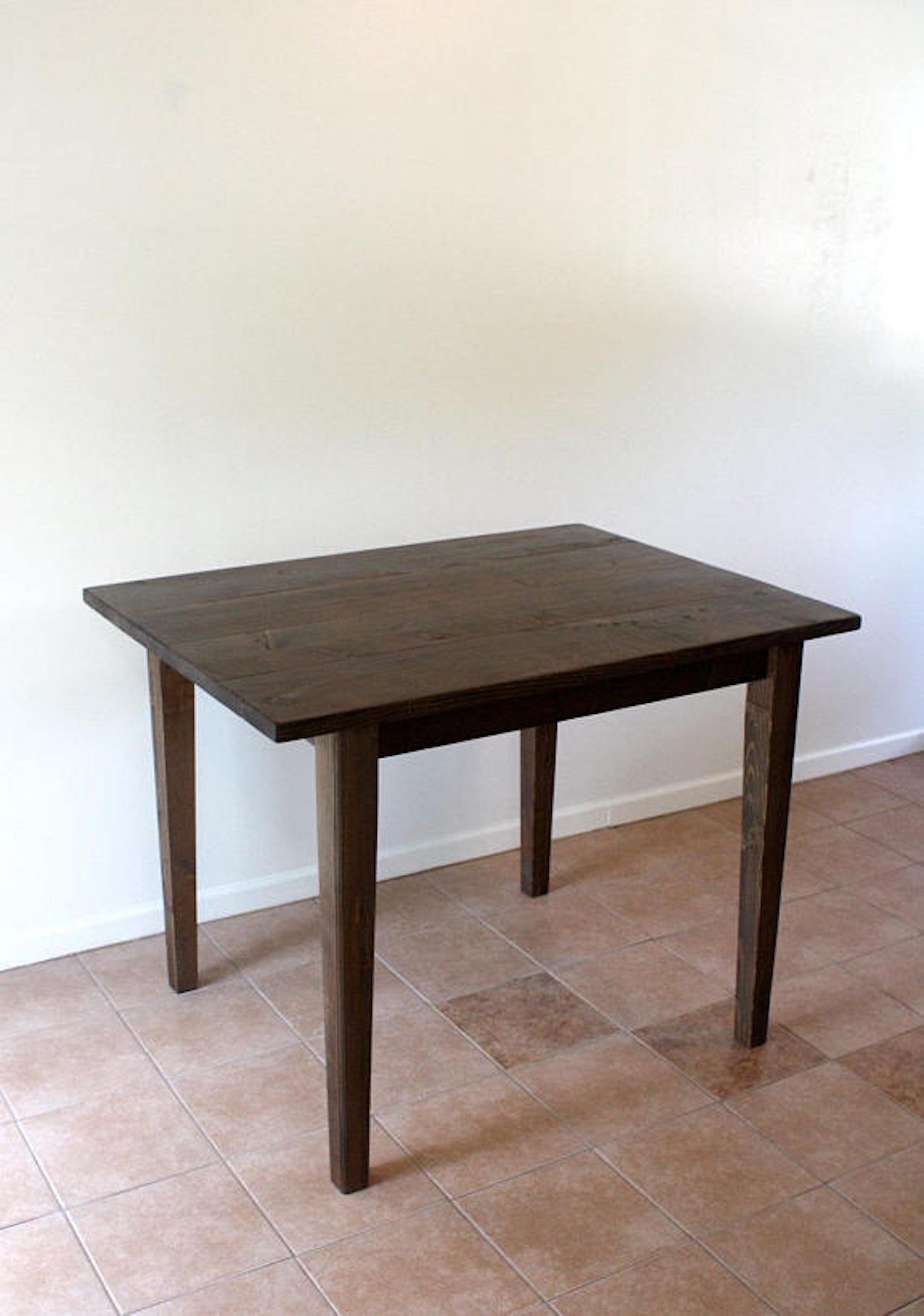 French farmhouse kitchen island handcrafted from solid wood