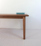 French farmhouse kitchen table handcrafted from reclaimed wood