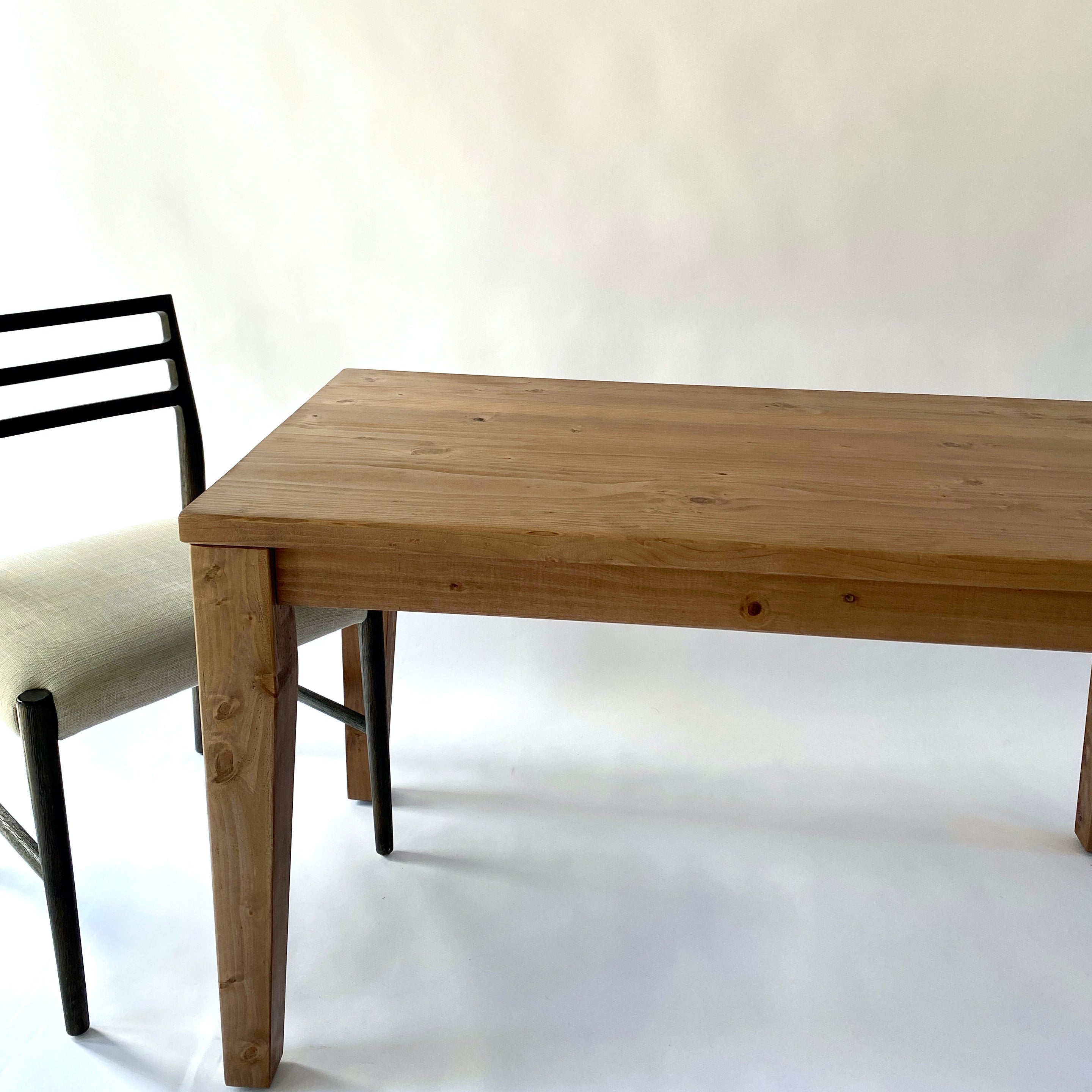 Modern farmhouse desk handcrafted from reclaimed wood