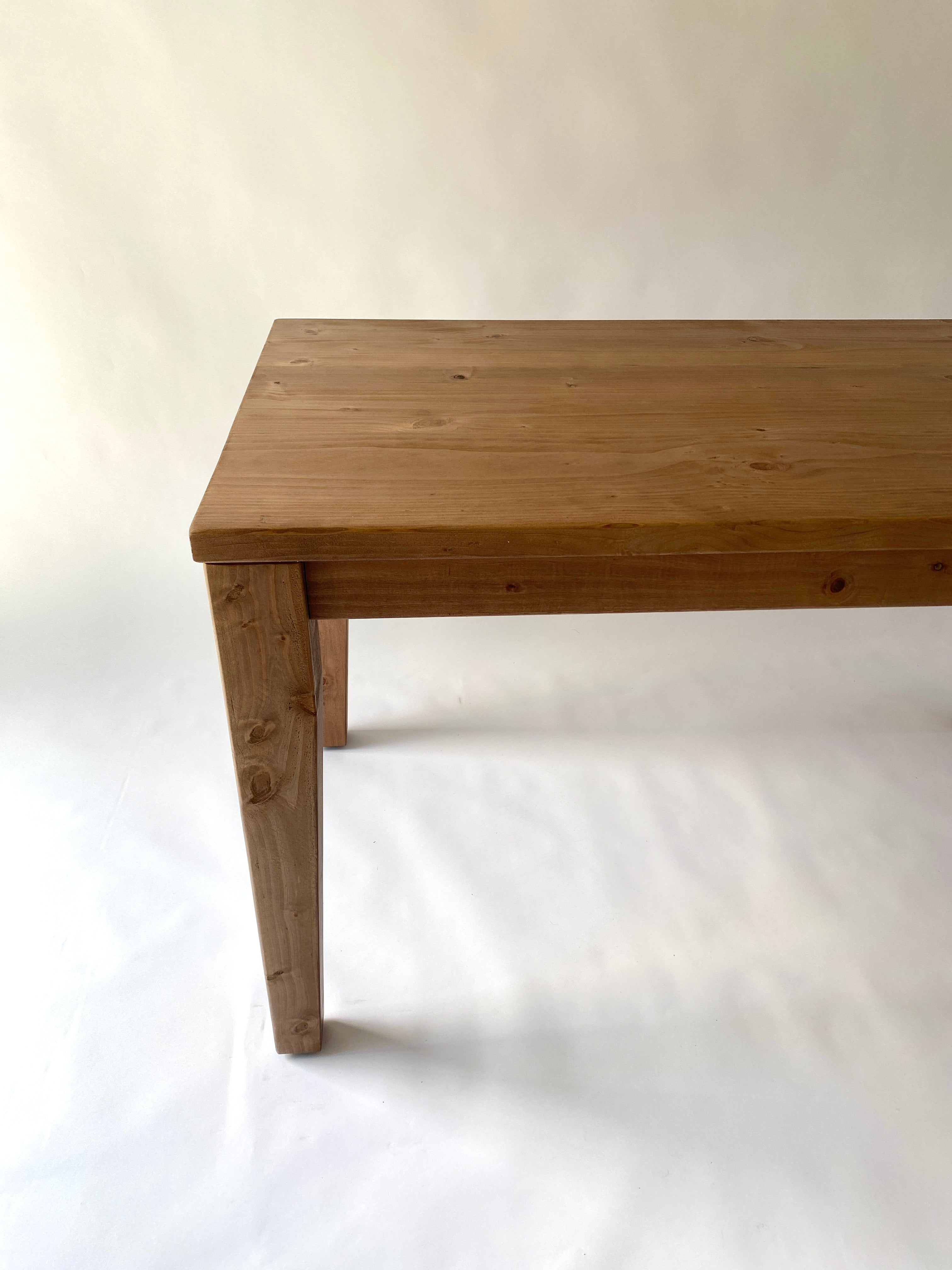 Modern farmhouse desk handcrafted from reclaimed wood
