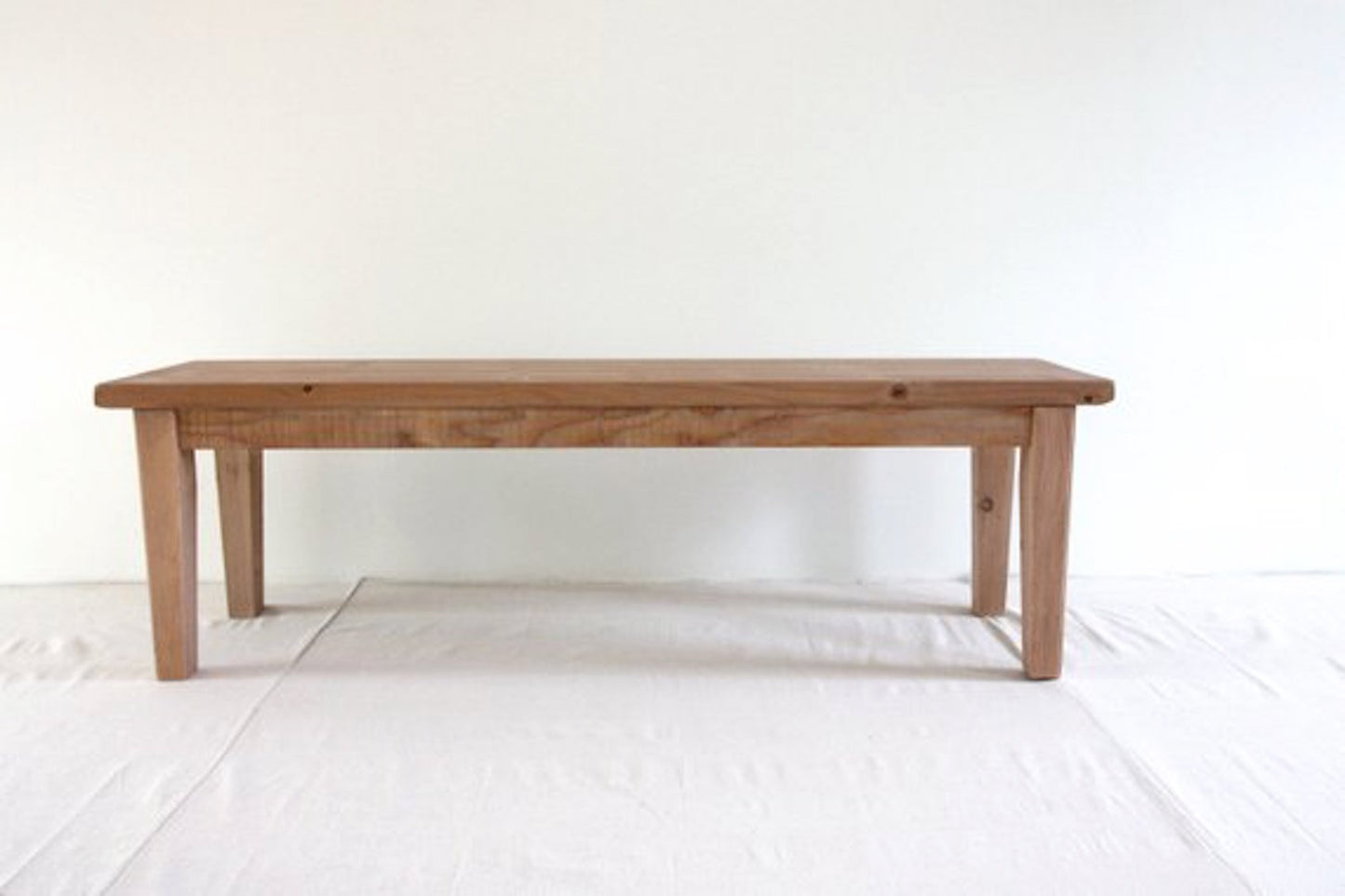 Rustic Wood Bench, Handmade, Traditional Style, North Field Store